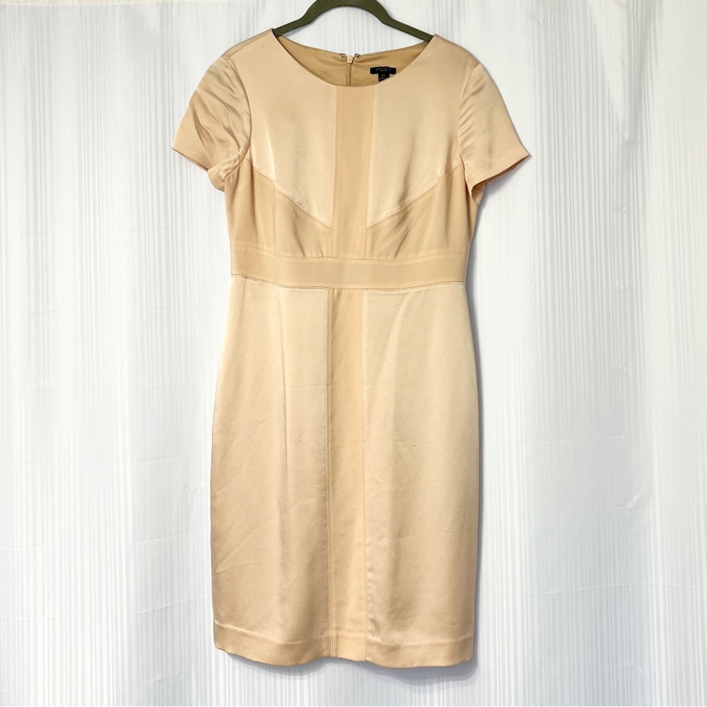 Ann Taylor Petite Blush Nude Sheath Dress | 4P